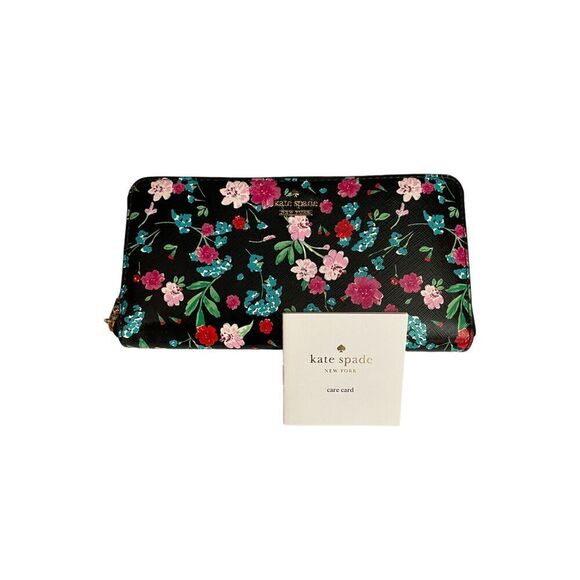 Kate Spade Floral Clutch Wallet - Picture 8 of 8